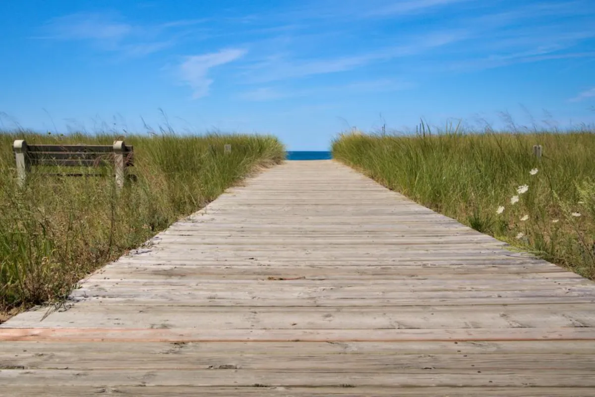 lake walkway